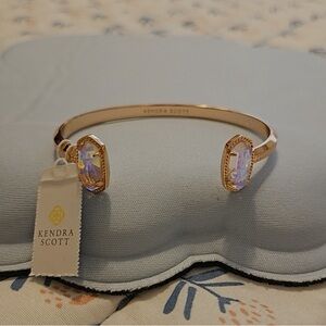Kendra Scott Gold Bracelet with Iridescent Accents